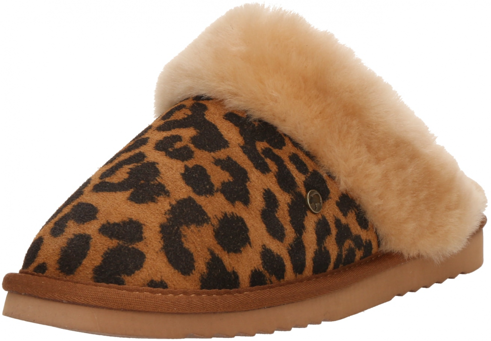 Warmbat Papuče 'Collie'  hnedá / svetlohnedá / čierna