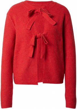 PIECES Kardigán 'PCSILLY'  brusnicová