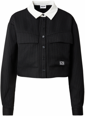 Noisy may Blúzka 'NMDALLAS'  čierna / biela