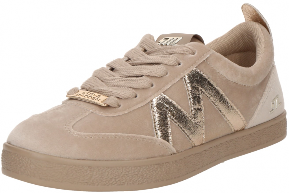 STEVE MADDEN Nízke tenisky 'Degree'  piesková / zlatá