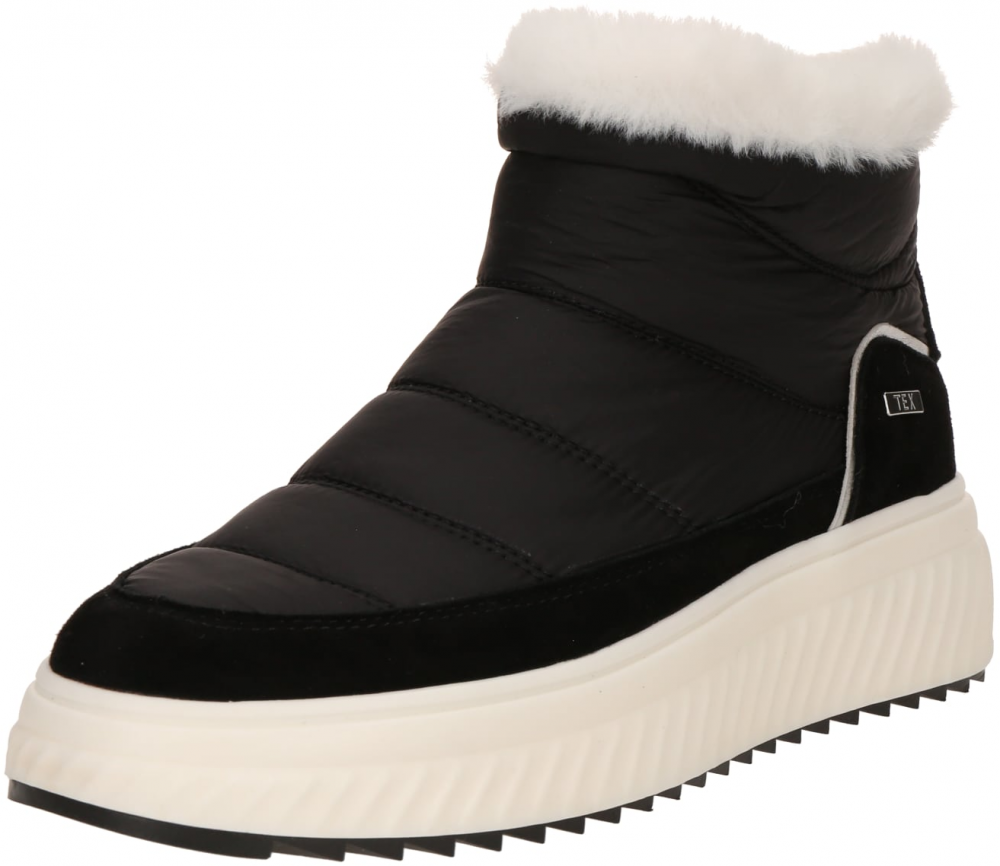 CAPRICE Snehule 'FRITZY'  čierna / strieborná