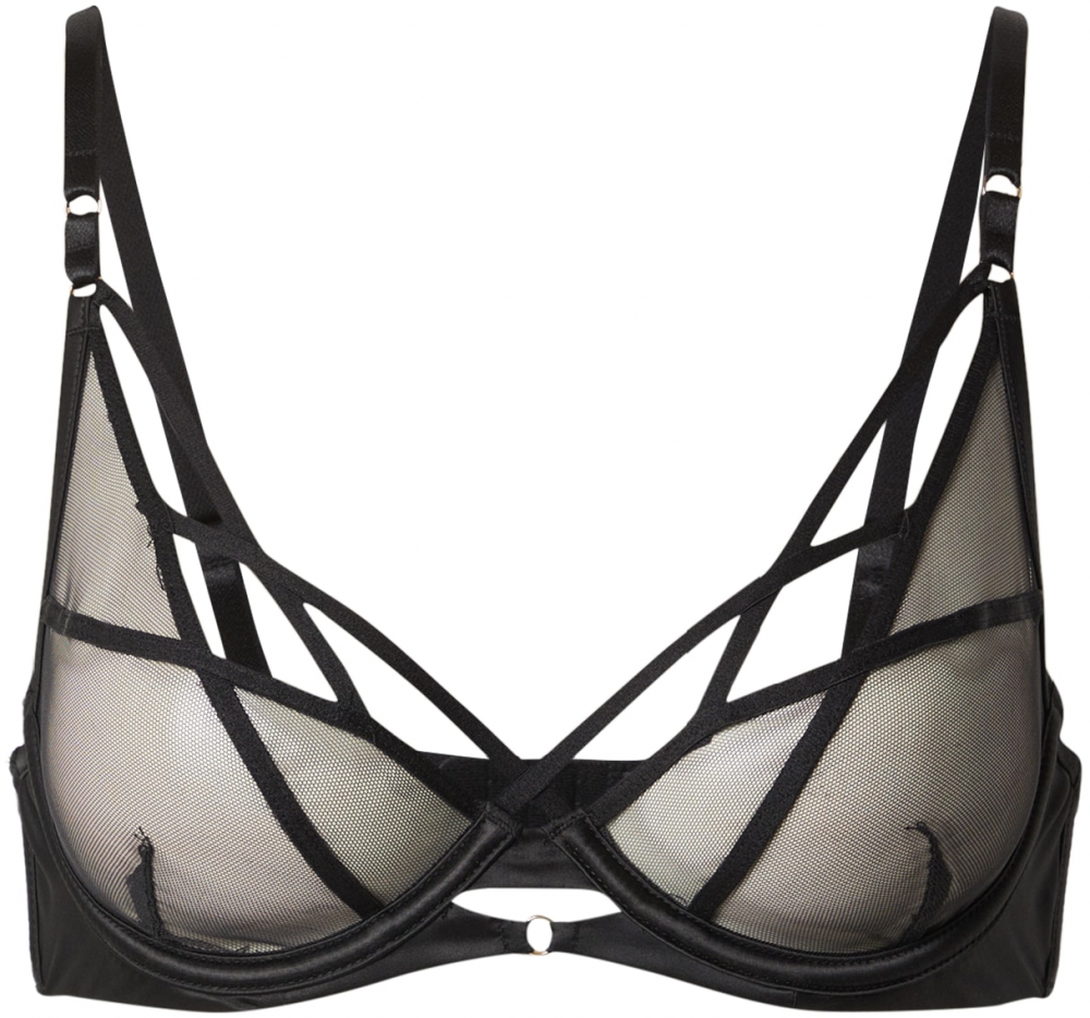 Hunkemöller Podprsenka 'JANA UP'  čierna