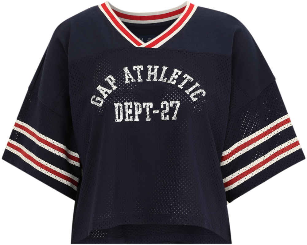 Gap Tall Tričko  námornícka modrá / červená / biela