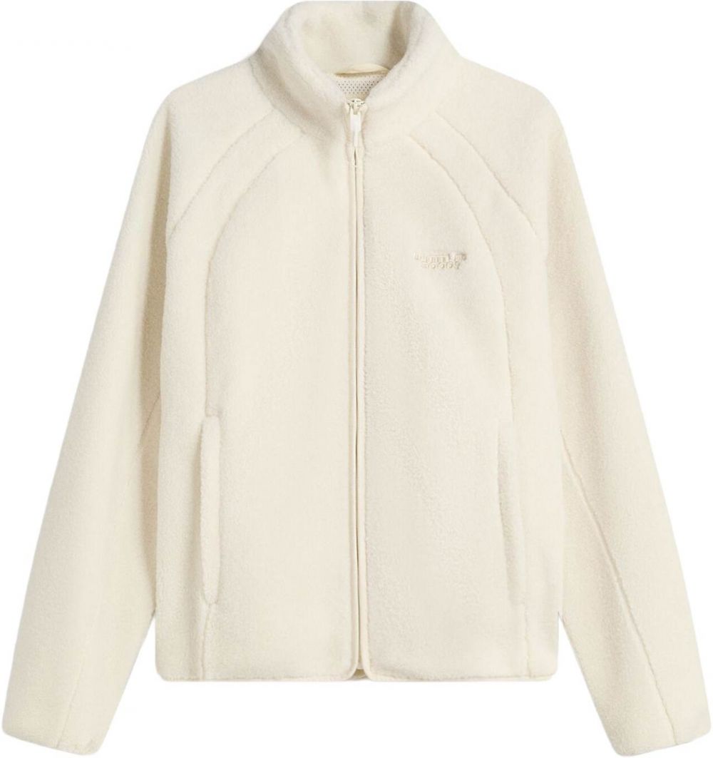 Bershka Flisová bunda  nebielená