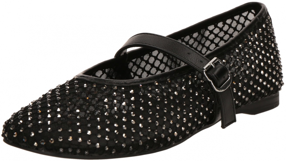 CALL IT SPRING Baleríny s ramienkom 'ELYIAA'  čierna / strieborná