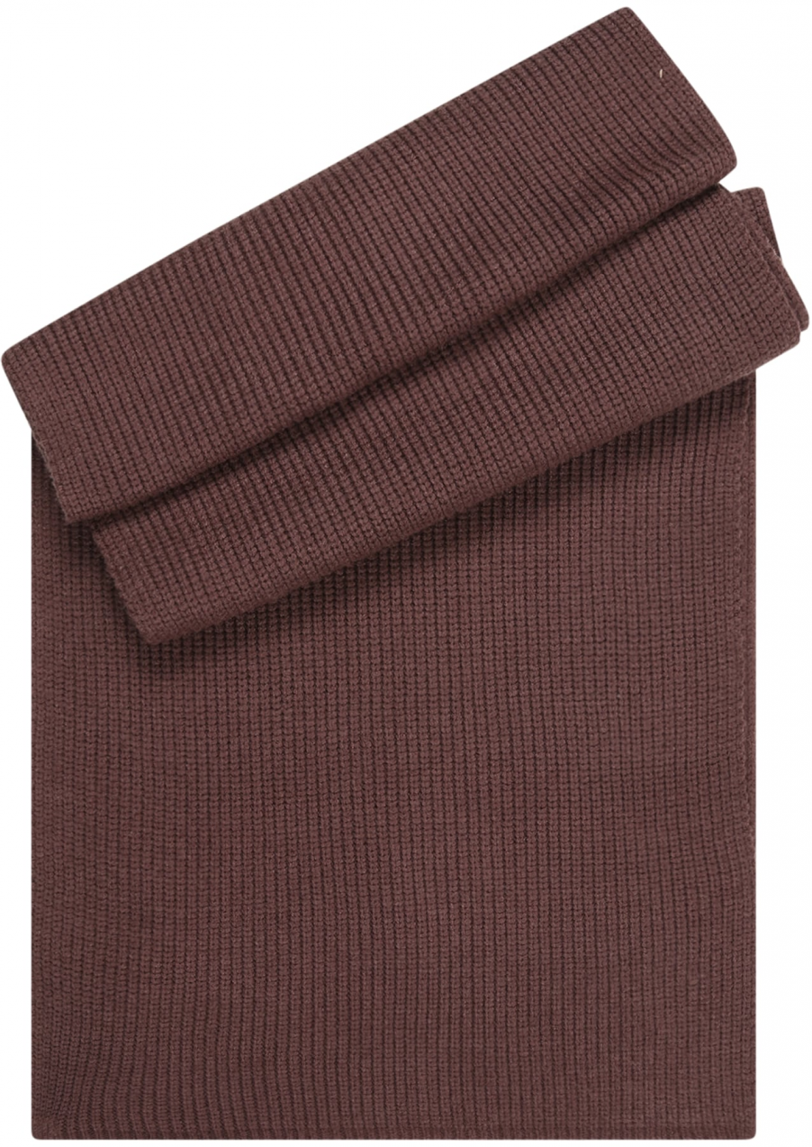 MSCH COPENHAGEN Šál 'Galine Rachelle'  tmavohnedá