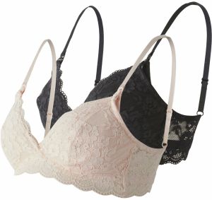Lindex Maternity Podprsenka 'Iris'  svetlobéžová / čierna