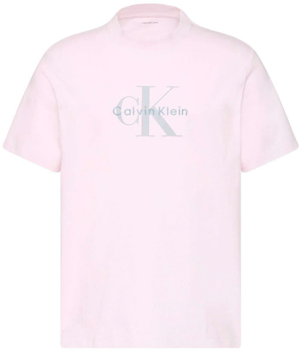 Calvin Klein Jeans Tričko 'Hero'  tyrkysová / sivá / ružová