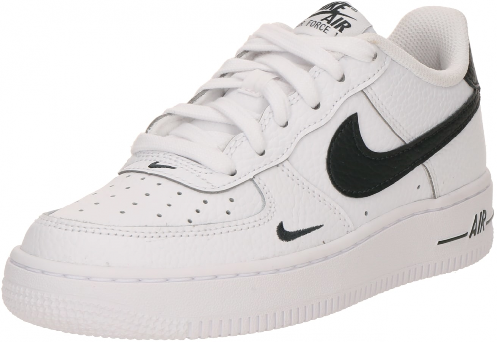 Nike Sportswear Tenisky 'AIR FORCE 1'  čierna / biela
