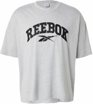 Reebok Funkčné tričko 'PAUL'  svetlosivá / čierna