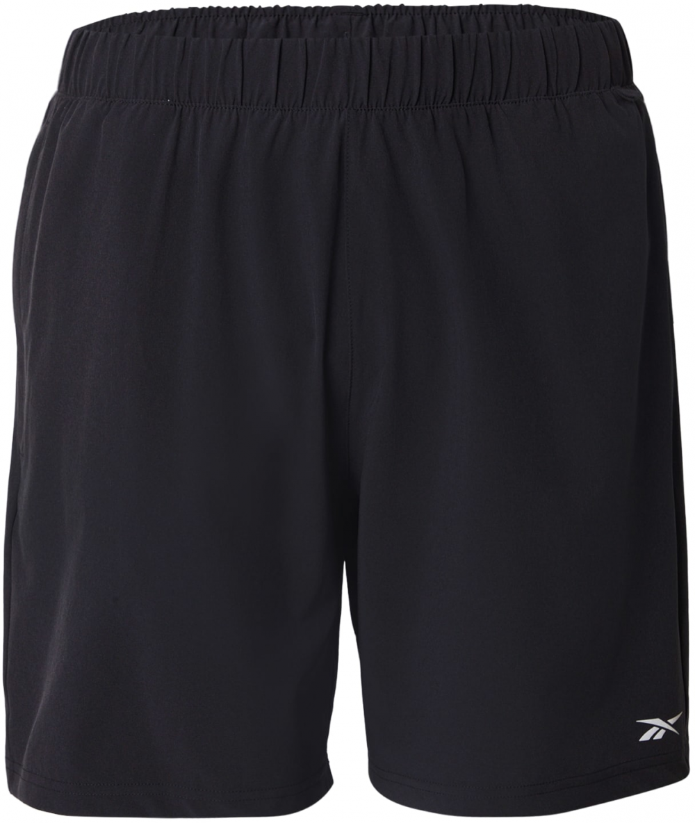 Reebok Športové nohavice 'EDISON'  čierna / biela