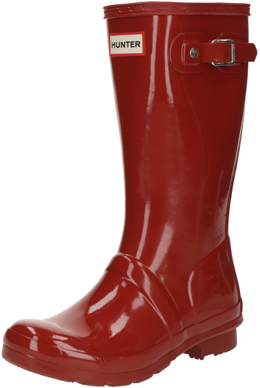 HUNTER Gumáky  červená