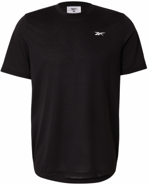 Reebok Funkčné tričko 'SMITHY'  čierna / biela