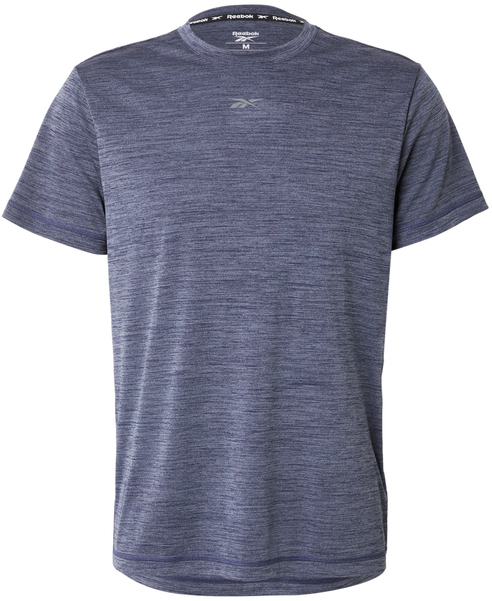 Reebok Funkčné tričko 'TRAIN'  námornícka modrá / sivá
