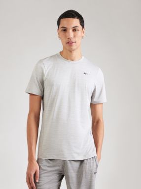 Reebok Funkčné tričko 'JIMMY'  svetlosivá / čierna