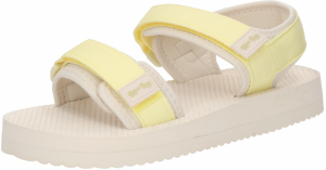 FLIP*FLOP Sandále 'Comfy Trek'  pastelovo žltá / šedobiela