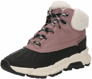 GEOX Čižmy 'FLEXYPER PLUS'  staroružová / čierna