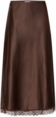 ICHI Sukňa 'IHXENDRA'  hnedá