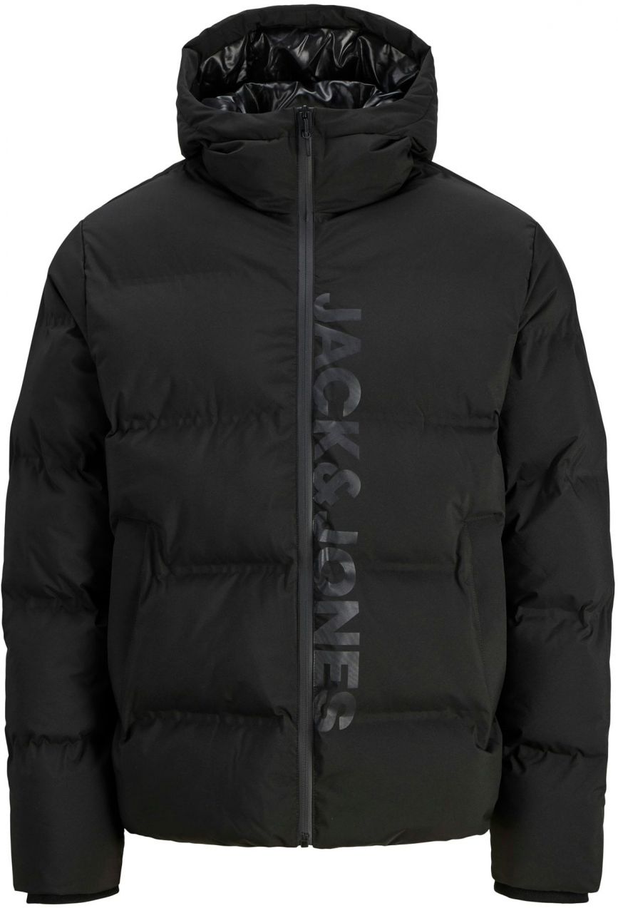 Jack & Jones Plus Prechodná bunda 'JJKAITO'  čierna