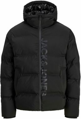 Jack & Jones Plus Prechodná bunda 'JJKAITO'  čierna