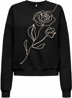 Only Tall Mikina 'ONLELISANNA'  béžová / čierna