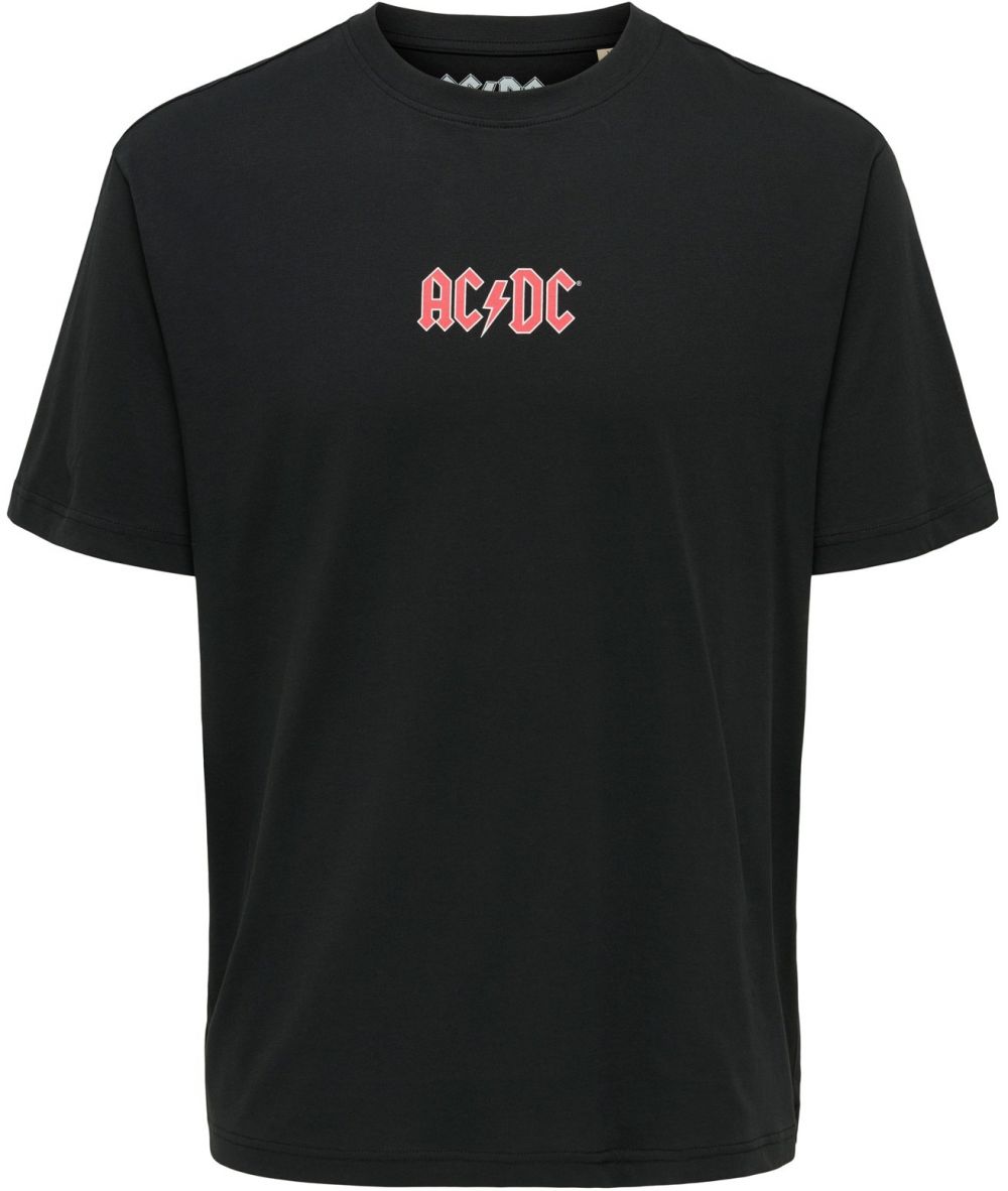 Only & Sons Tričko 'ONSACDC'  modrá / žltá / červená / čierna