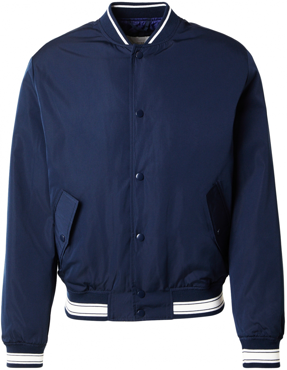 JACK & JONES Prechodná bunda 'JORGREENE'  tmavomodrá / biela