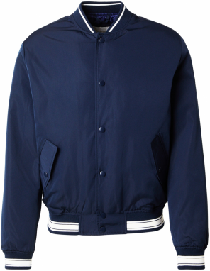 JACK & JONES Prechodná bunda 'JORGREENE'  tmavomodrá / biela