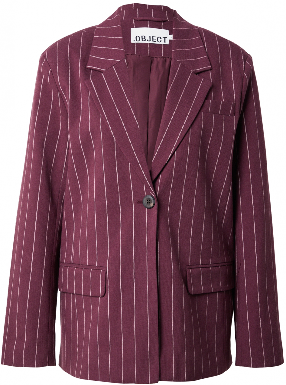 OBJECT Blejzer 'OBJLISA'  farba lesného ovocia / biela