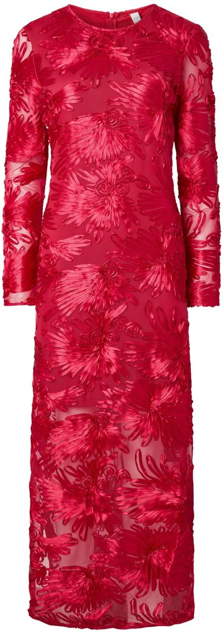 YAS Večerné šaty 'YASFLOREE'  grenadínová