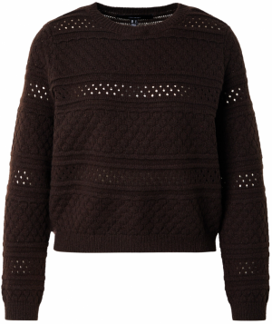 VERO MODA Sveter 'VMLEO'  čokoládová