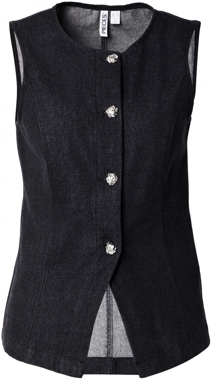 PIECES Vesta 'PCFABIA'  čierny denim
