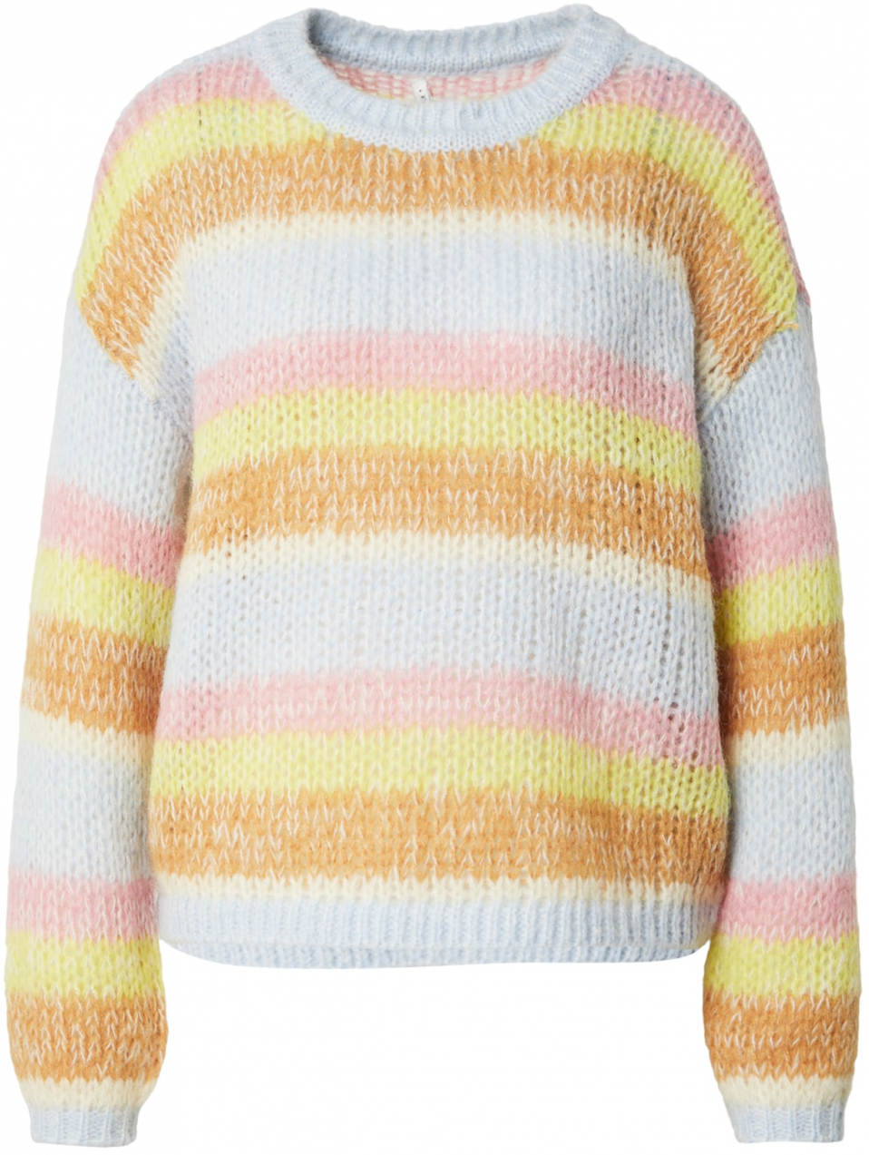 ONLY Sveter 'ONLALYSSA'  svetlomodrá / žltá / oranžová / ružová