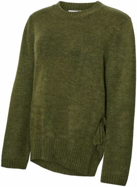 MAMALICIOUS Sveter 'FOULA'  tmavozelená