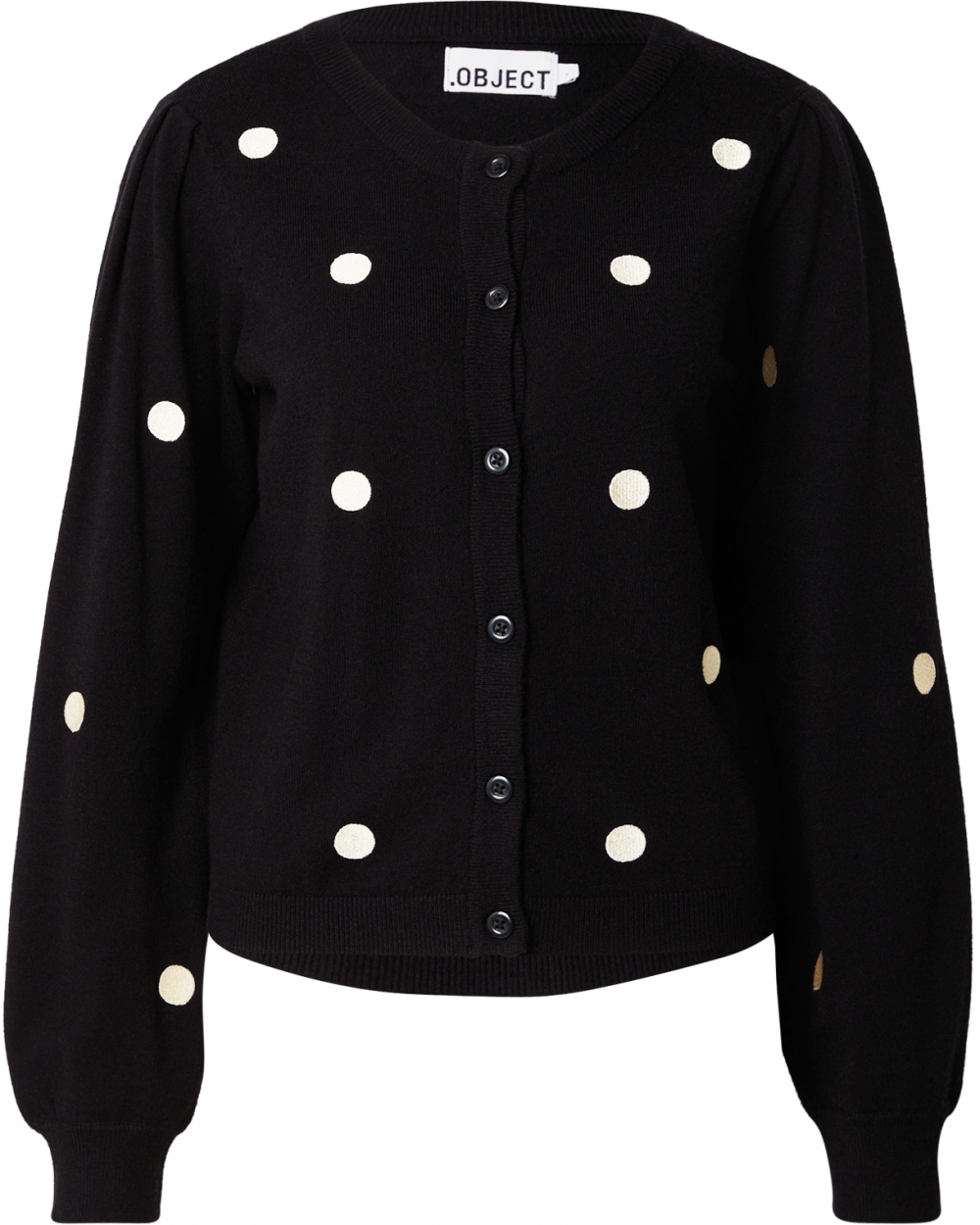 OBJECT Kardigán 'OBJTHESS'  zlatá / čierna
