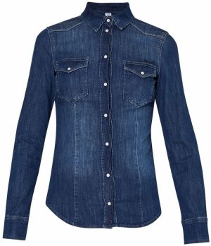 Liu Jo Blúzka  modrá denim