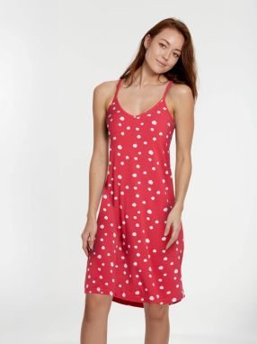 VIVID Letné šaty  purpurová / biela