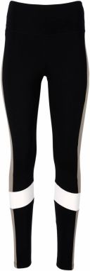 Athlecia Športové nohavice 'Comaya'  čokoládová / čierna / biela