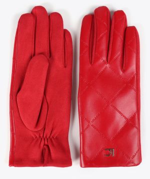 Lola Casademunt Prstové rukavice  červená