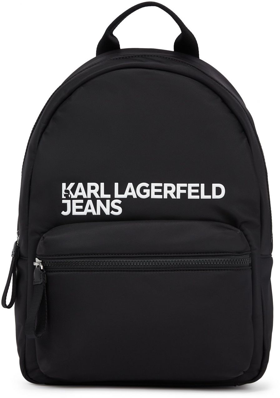 KARL LAGERFELD JEANS Batoh  čierna / biela