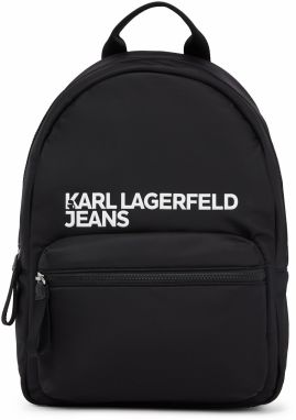 KARL LAGERFELD JEANS Batoh  čierna / biela