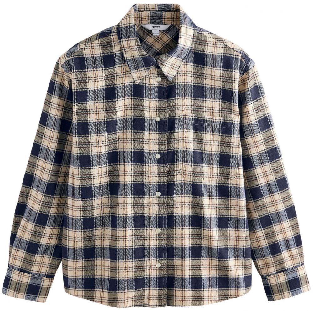 Next Blúzka  nebielená / námornícka modrá / hnedá / červená