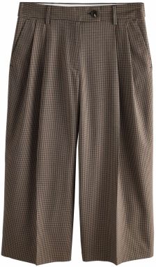 Next Nohavice s pukmi  hnedá / svetlohnedá