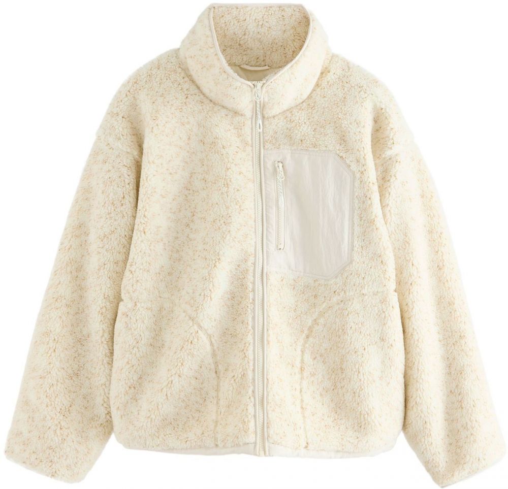 Next Prechodná bunda  béžová melírovaná