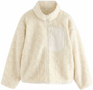 Next Prechodná bunda  béžová melírovaná