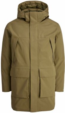 JACK & JONES Prechodná parka 'JPRCCMOON'  kaki