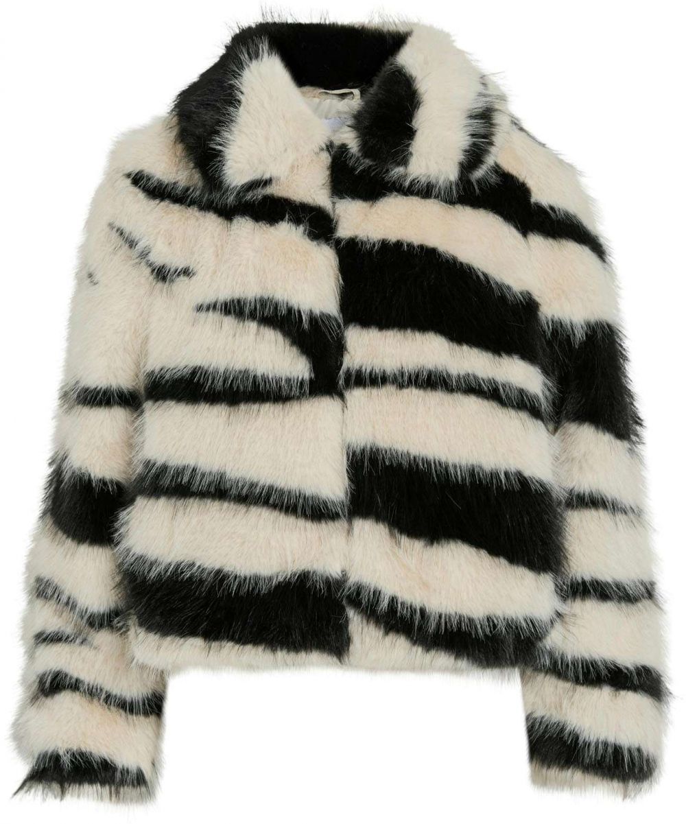 VILA Prechodná bunda 'VIZEBBY'  nebielená / čierna