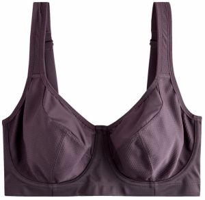 Next Športová podprsenka  tmavofialová