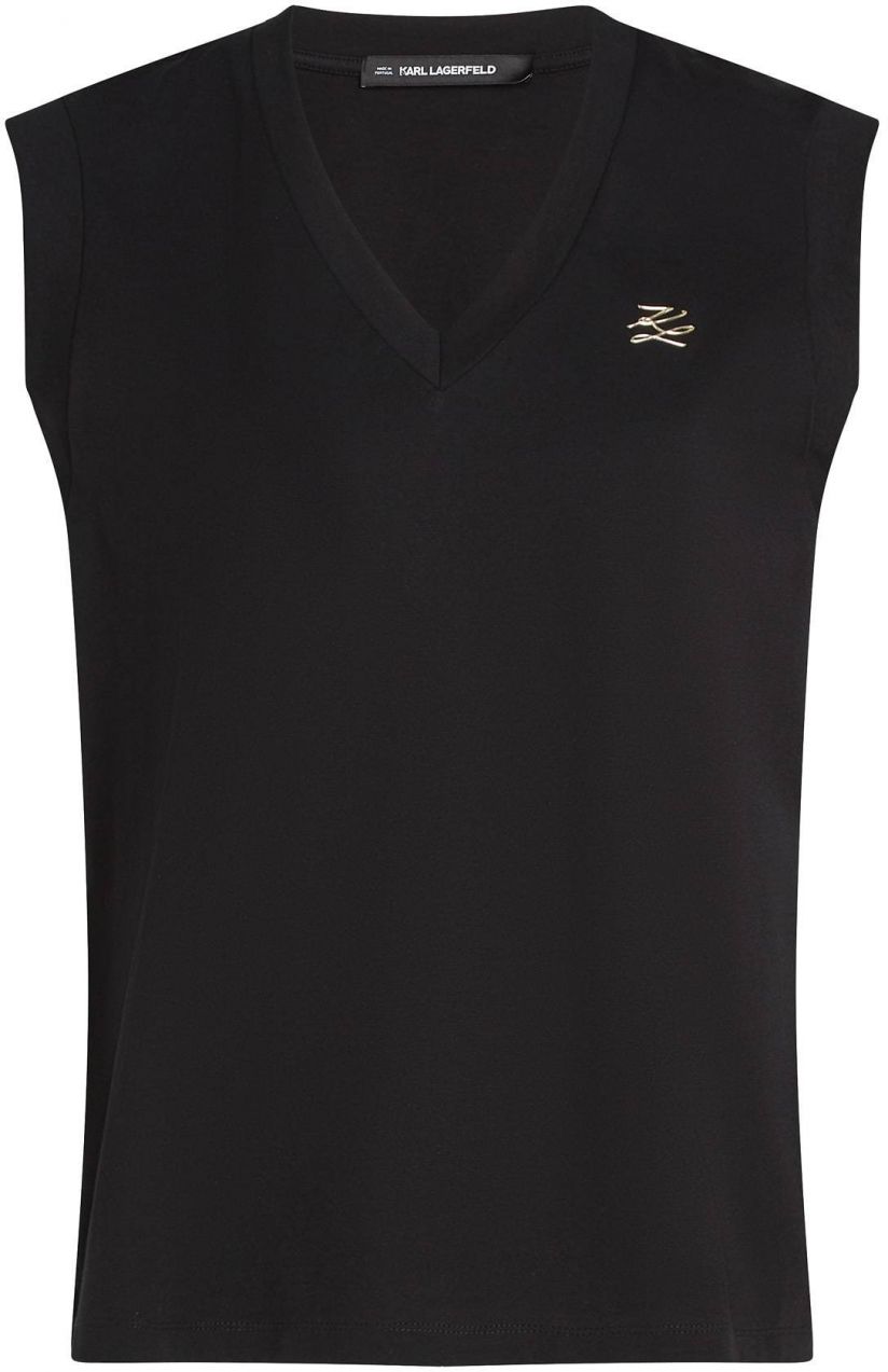 Karl Lagerfeld Tričko  čierna
