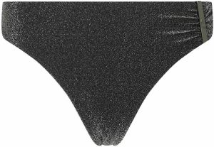 Karl Lagerfeld Bikinové nohavičky 'Metalic'  čierna